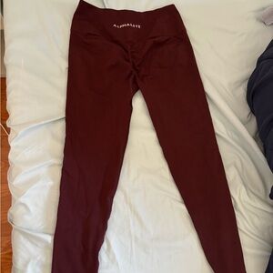 Alphalete Amplify Legging - Sangria